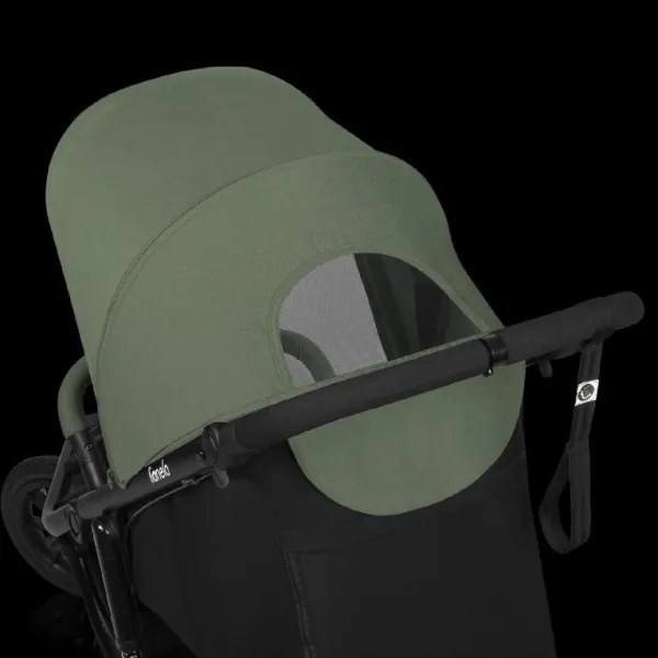 Lionelo - Babakocsi AZURA fekete/zöld