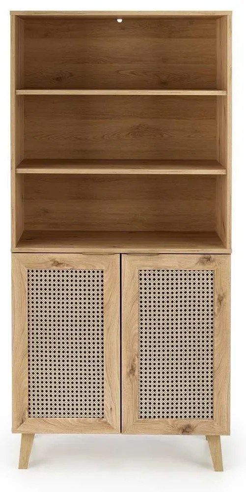 Rustico polcos szekrény, artisan tölgy