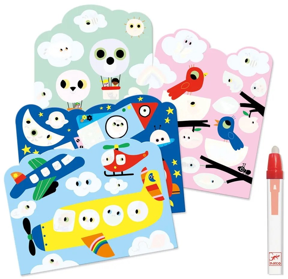 Állatok varázslatos kifestő - Djeco