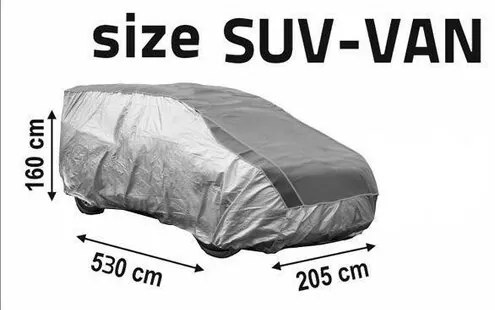 Compass Jégeső elleni védőponyva SUV-VAN , 530 x 205 x 160 cm
