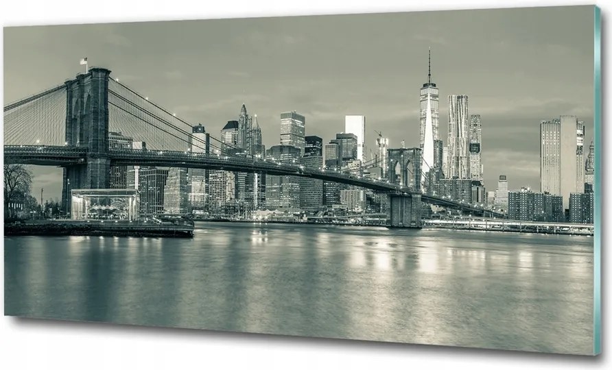 Fotó kép edzett üveg Sanghaj híd 100x70