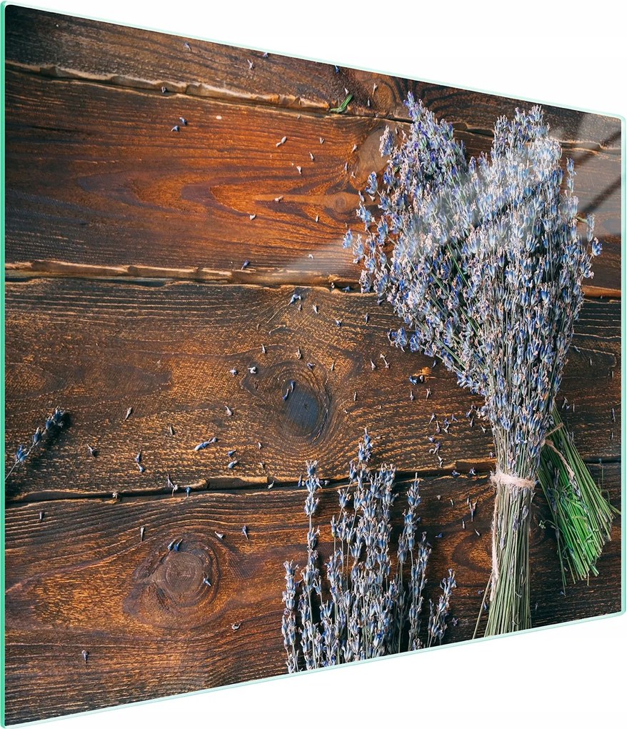 Üveg Vágódeszka 52x30 Levendula Edzett Üveg