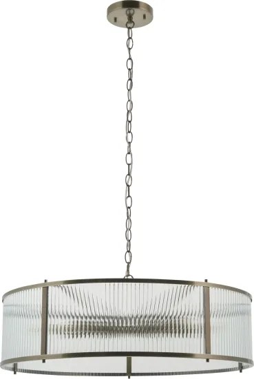 Endon 119455 - RIDGETON láncos csillár 8xE14/7W/230V sárgaréz