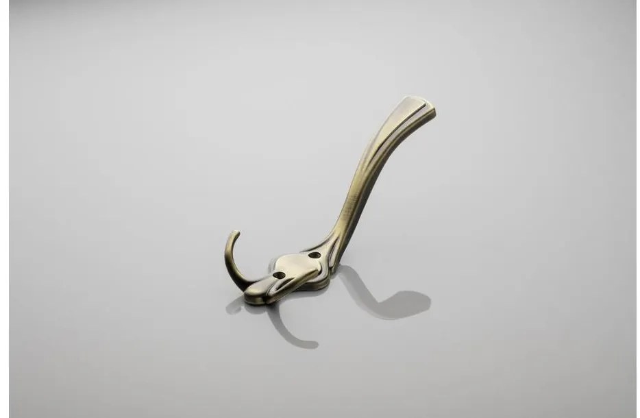 Fogas fém, ORVIETO A0, kalaptartós, antik csiszolt sárgaréz