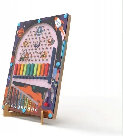 2Kids Toys - 2 az 1-ben mágneses űr pinball játék