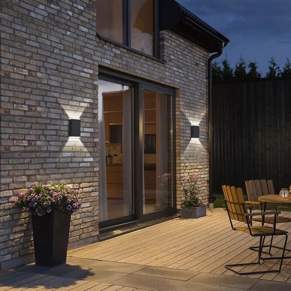 Brilagi - SUN GUARD LED 2W/3,7V 2000mAh IP45 napelemes fali lámpa