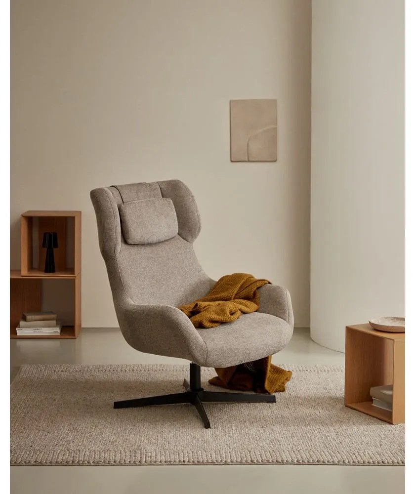 Barna fotel Zalina – Kave Home