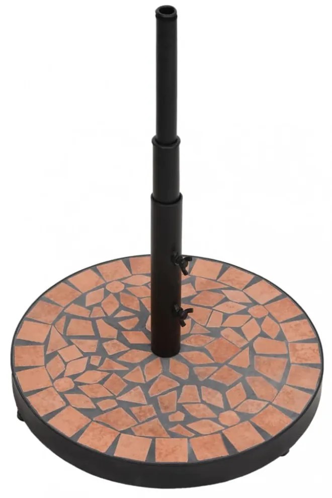 terrakotta kerek napernyő talp 12 kg