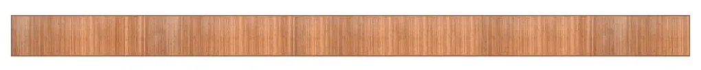 négyszögletű természetes bambusz szőnyeg 60 x 1000 cm