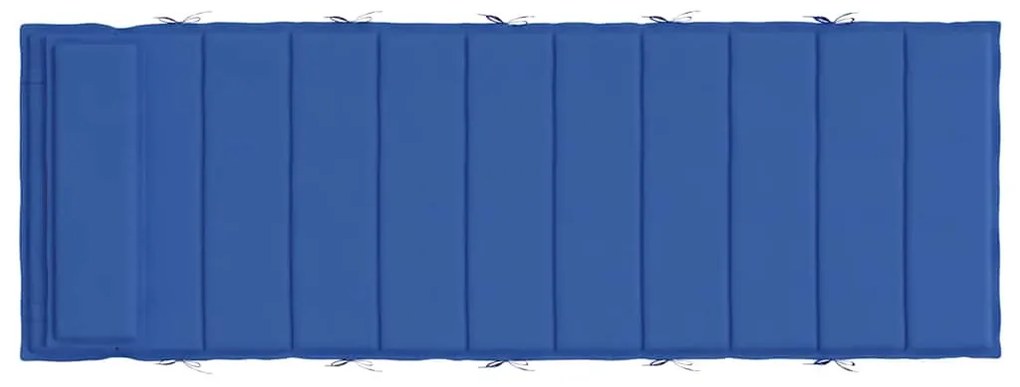 királykék oxford-szövet napozóágypárna 180x60x4 cm
