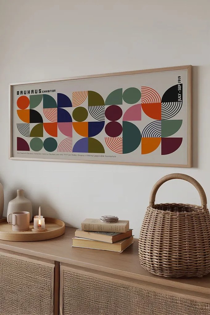 Artsmdfyty7-50120 keretezett MDF falikép, 50 x 120 cm