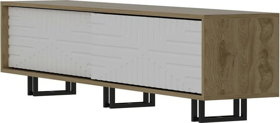 Askak White TV-asztal