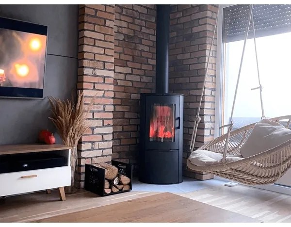 Kratki KOZA/AB/S/DR - Acél kandalló 8kW 150mm