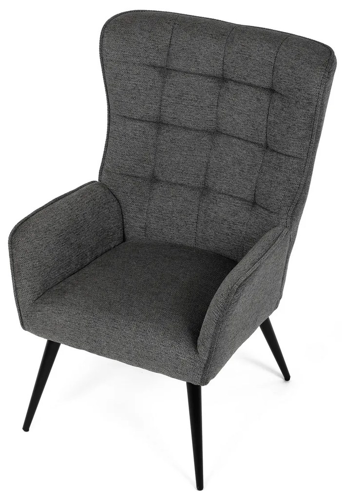 315 GREY2 relaxfotel, sötét szürke