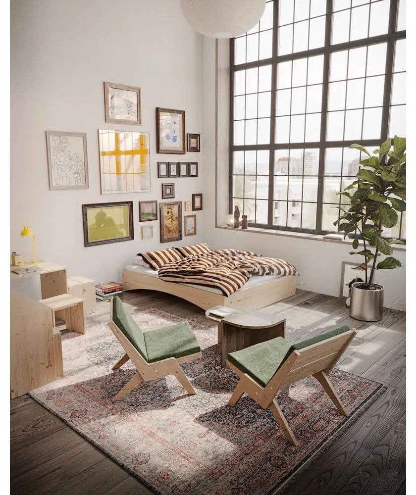 Sötétkék fotel Sway – Karup Design