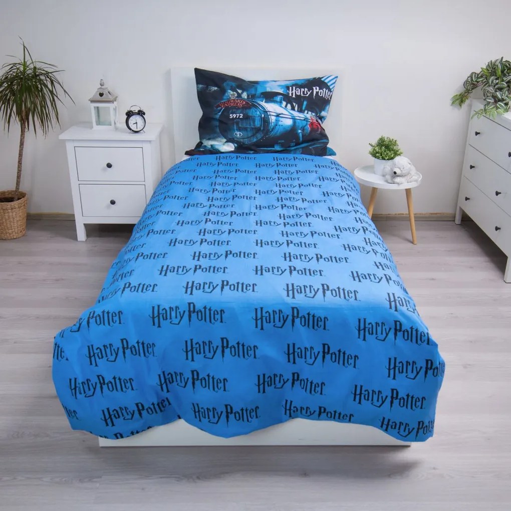 Harry Potter Hogwarts Express ágyneműhuzat 140×200cm, 70×90 cm