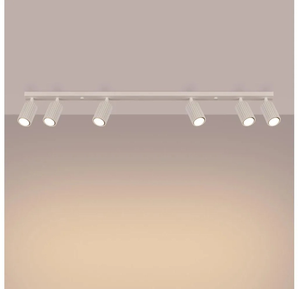 Brilagi - Spotlámpa CRESTO 6xGU10/10W/230V krémes
