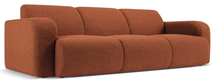 Barna buklé kanapé 235 cm Molino – Micadoni Home
