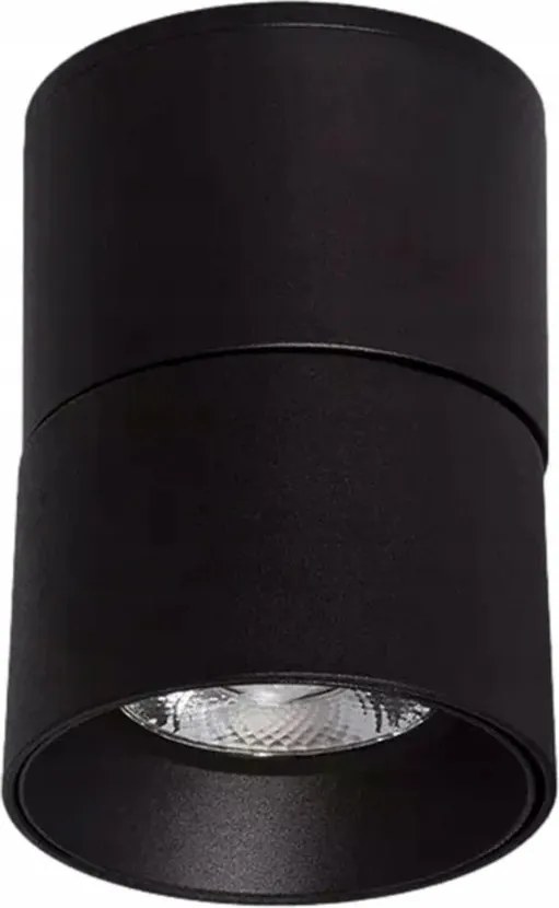 Abruzzo Led spot 7W fekete Romeo, semleges szín, IP20, 220-240V