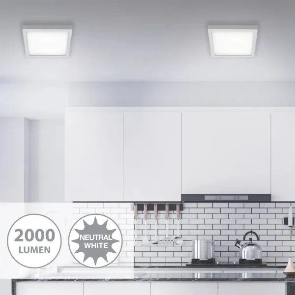 Briloner 7142-414 - LED Mennyezeti lámpa FIRE LED/21W/230V 4000K