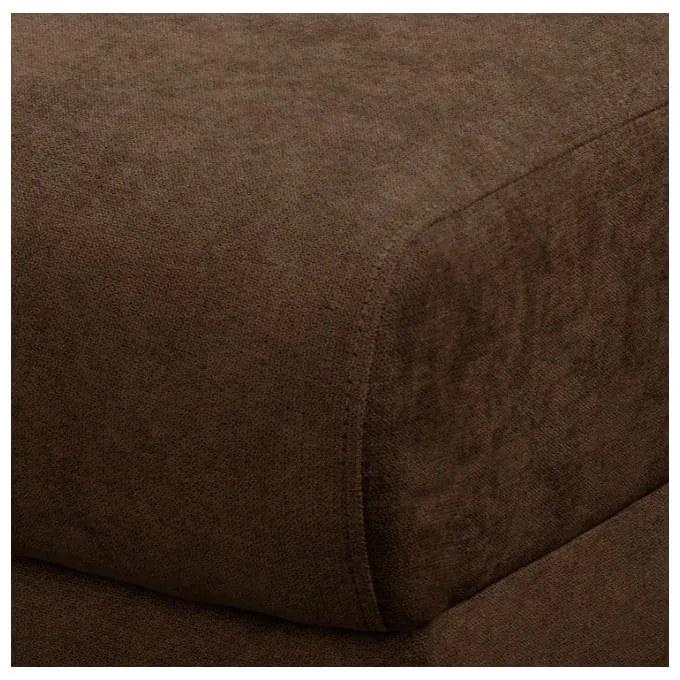 Sötétbarna sarokkanapé (bal oldali) Beata – Ropez