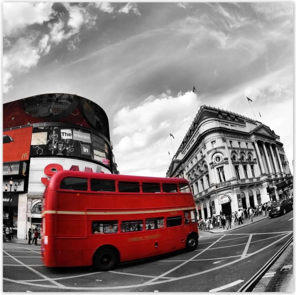 Poszterek 140x140 Vörös London