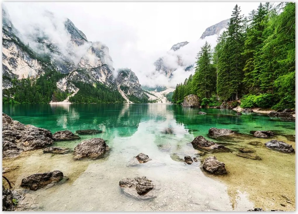 Poszterek 70x50 Hegyi tó