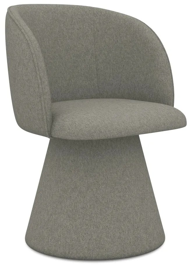 Szürke kárpitozott étkezőfotel Maia – Makamii