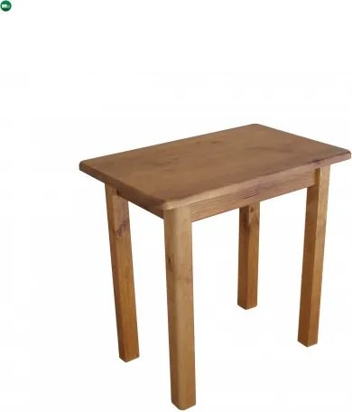 Étkezőasztal 70x60 tölgy