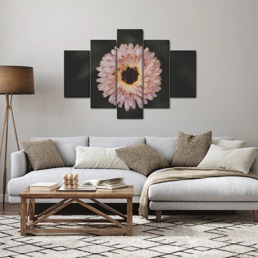 Narancsságra virág képe (150x105 cm)
