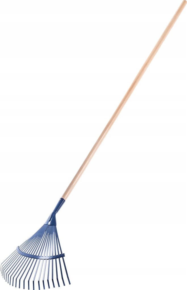 Fűlevél Gereblye Acél Szalag Kék