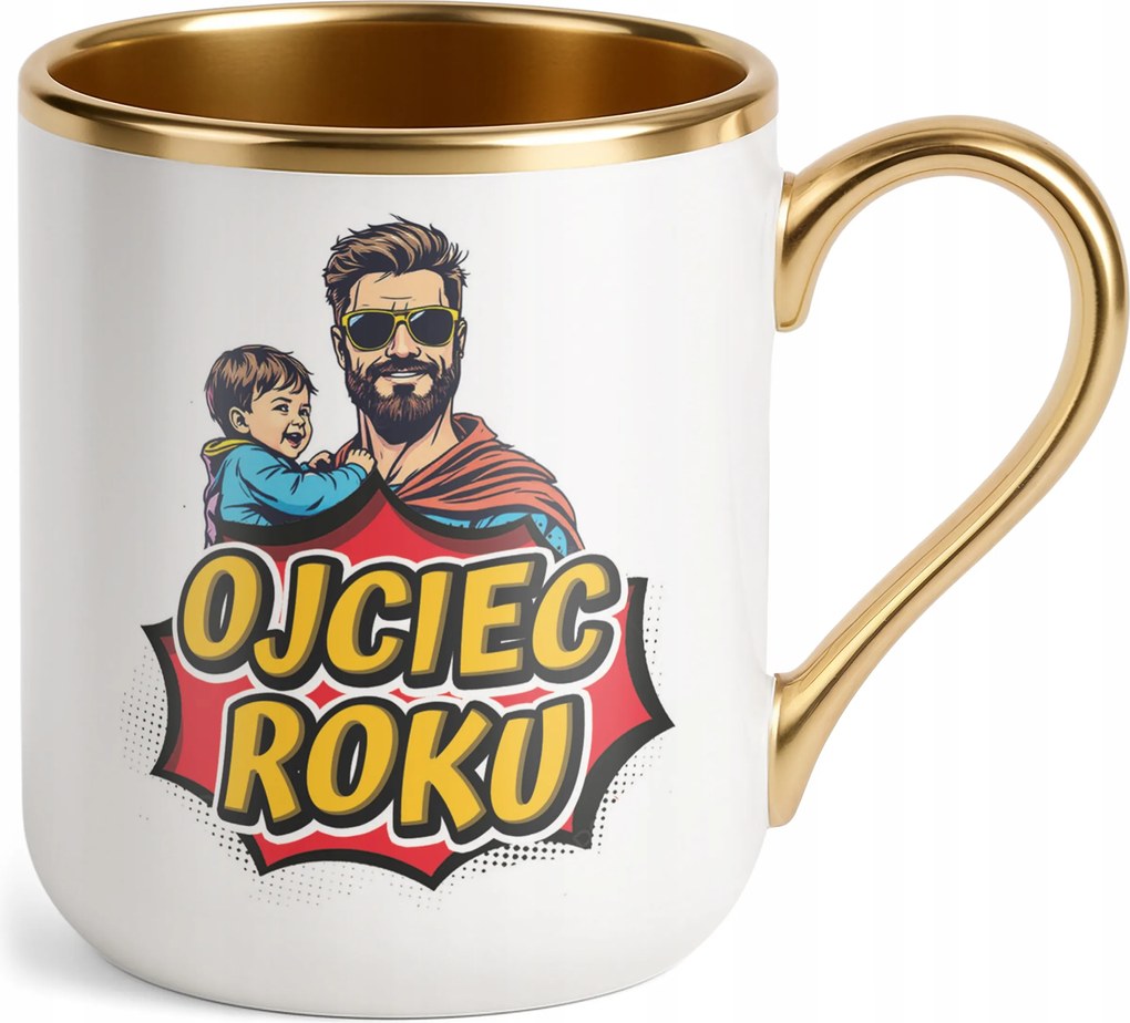 Prémium Bögre Arany Apák napja Apák Év Apja Ajándék