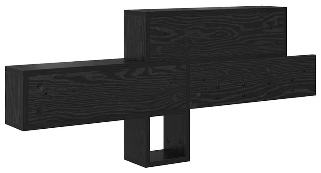 Fali Kabáthorog Musta tammi 100 x 12 x 43.5 cm Faanyag