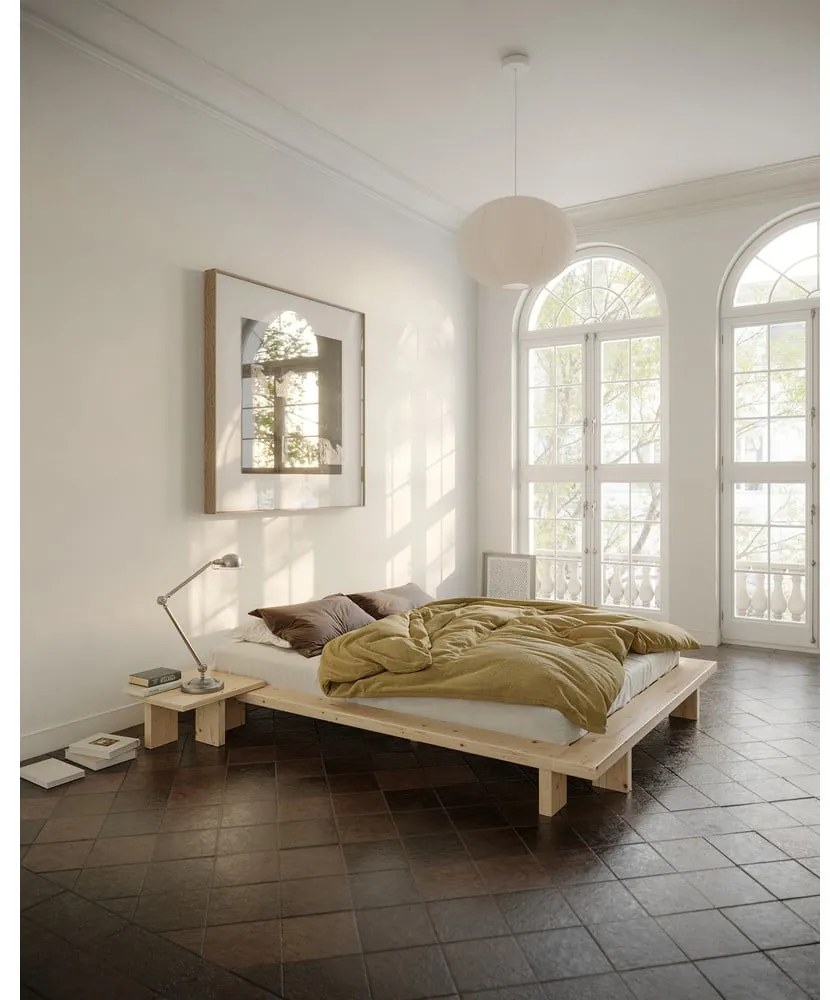 Barna borovi fenyő éjjeliszekrény Japan – Karup Design