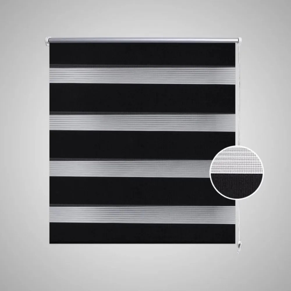 Zebra roló 90 x 150 cm Fekete