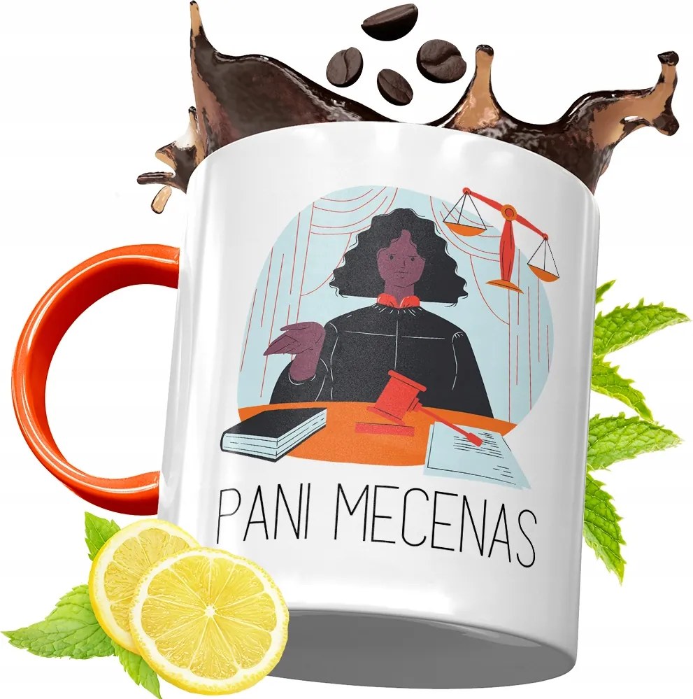 Narancssárga Bögre Ügyvédnek Ajándék fényképes nyomtatással