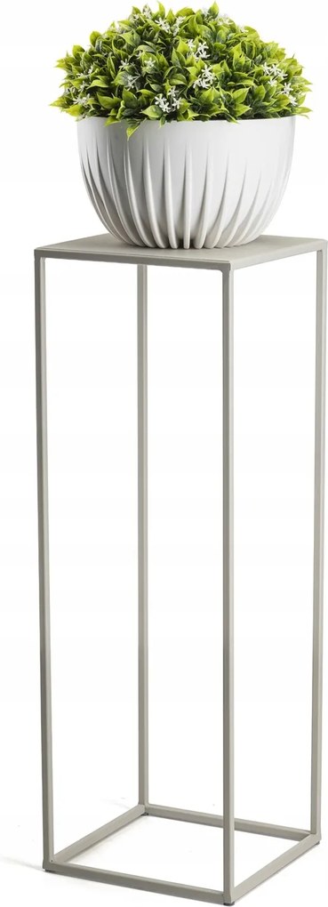 Virágágyás Állvány 70 CM Fém Loft Álló Modern Magas