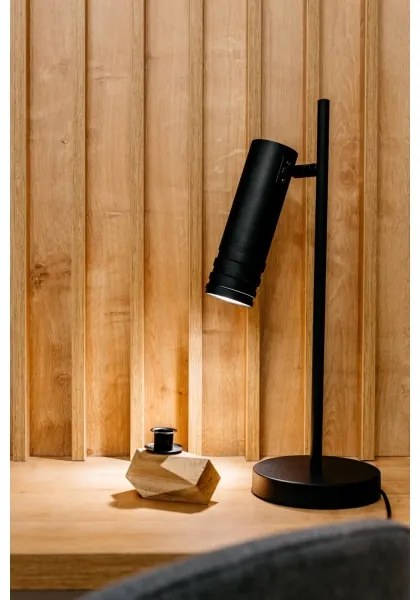 Klausen 108007 - Asztali lámpa DRILL 1xGU10/4W/230V fekete