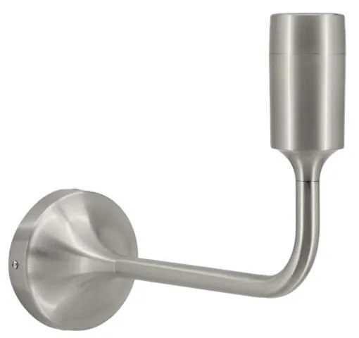 Ezüstszínű fém fali lámpa lámpabúra nélkül Santé – UMAGE