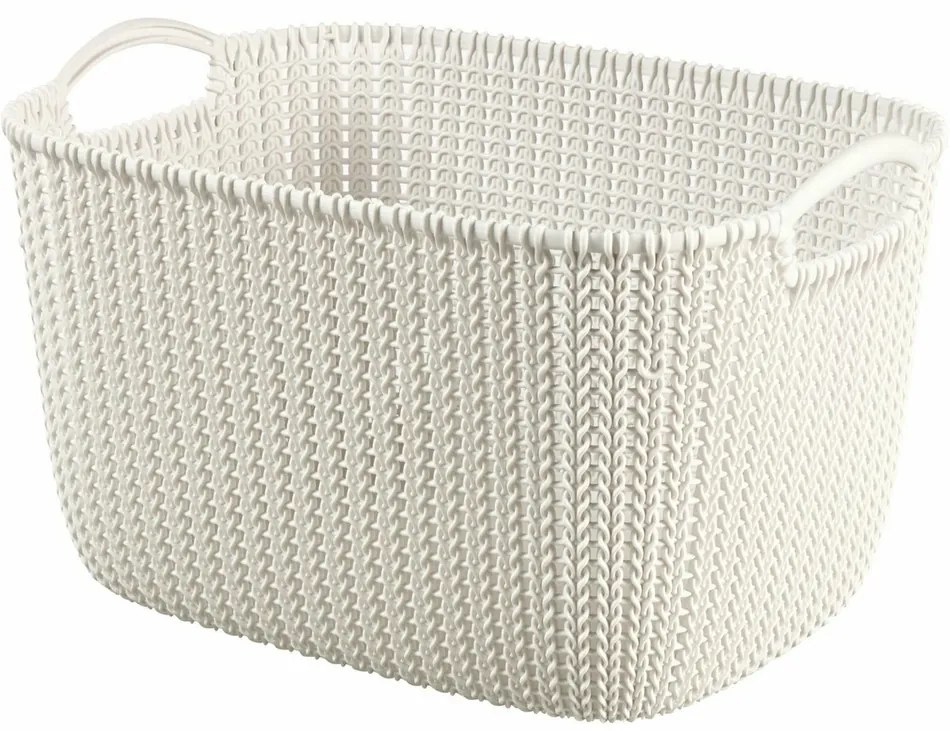Curver Knit tároló kosár 19 L, krémszínű , 19 l