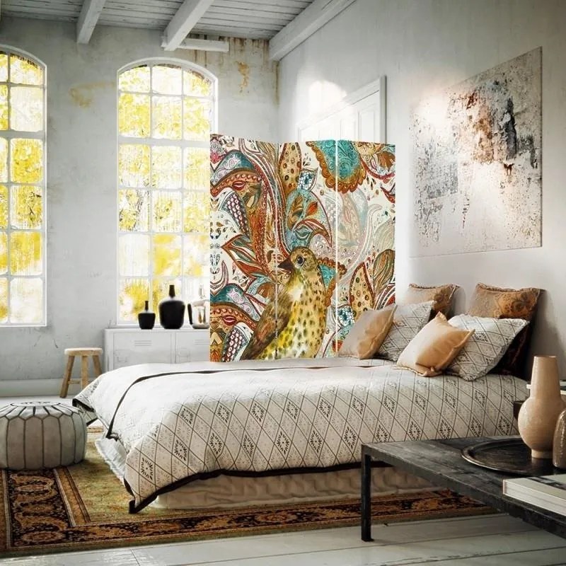 Gario Paraván Keleti madár Méret: 145 x 170 cm, Kivitelezés: Klasszikus paraván