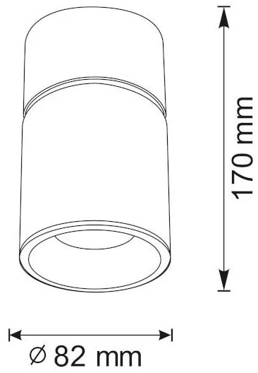 Polux NIXA 314239 Felületi spotlámpa max 10W LED IP20