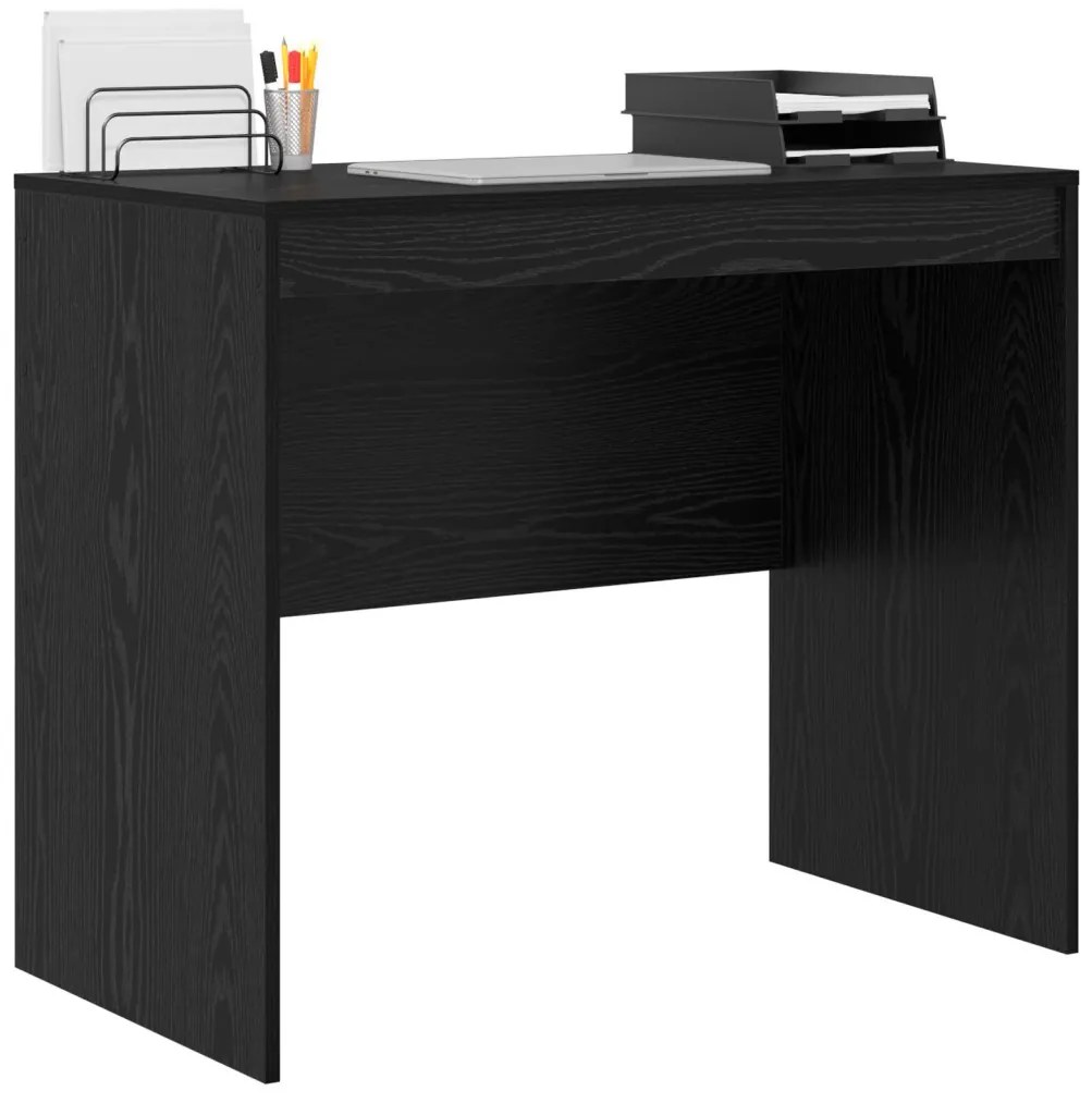 Fekete tölgy íróasztal Fekete tölgy Forgácslap 90 x 50 x 76 cm