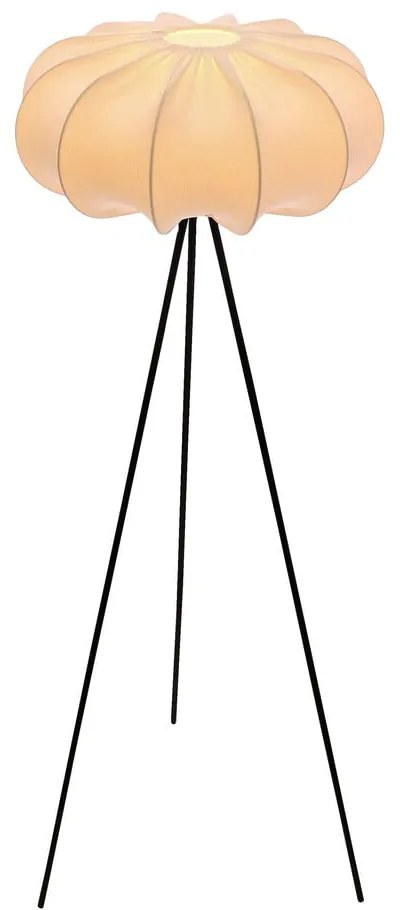 Fehér állólámpa textil búrával (magasság 147 cm) Cafee – Candellux Lighting