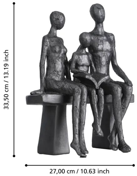 Eglo 427404 - Dekoráció SIOCON 33,5x27 cm gyanta