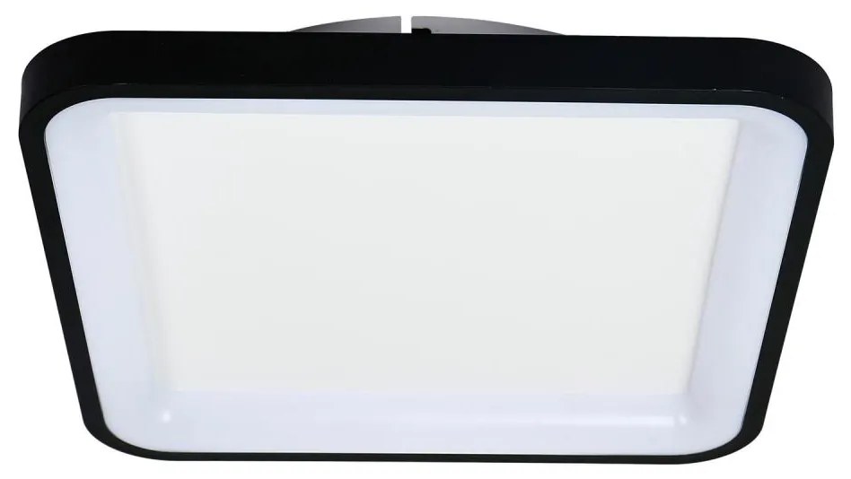 Brilagi - Dimmelhető LED mennyezeti lámpatest FALCON SLIM LED/50W/230V 50x50 cm fekete + távirányító