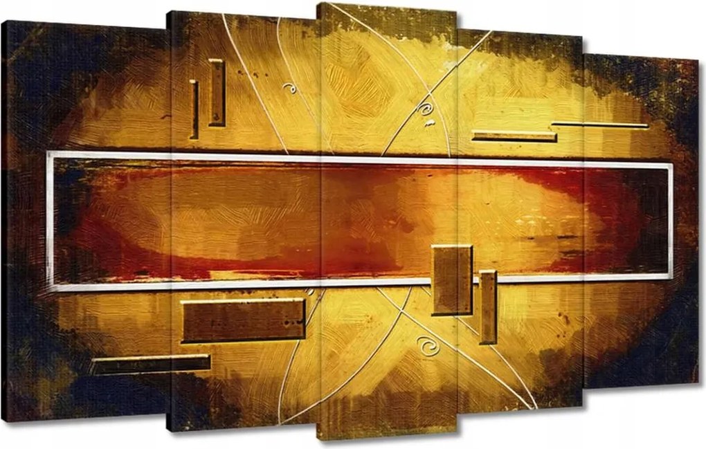 Vászonkép 100x60 Megnyugvás bronzban