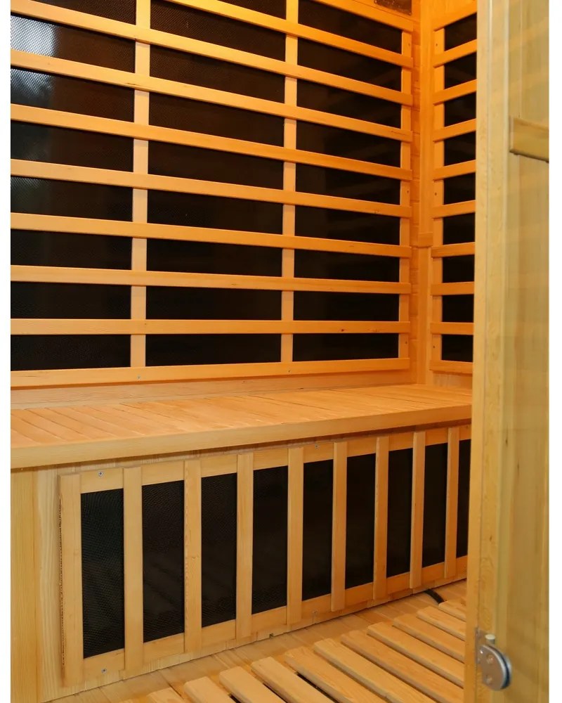 Sauna DeLuxe 2200 Carbon, barna