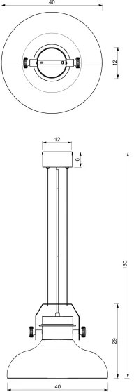 Csillár zsinóron HELSING 1xE27/60W/230V arany