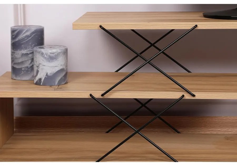 TV szekrény Zigzag - Oak